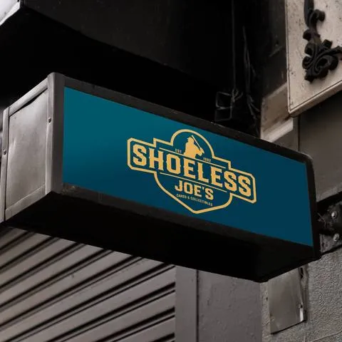 Shoeless Joe's. A vintage card shop rebranded without losing the thing that made people come back.