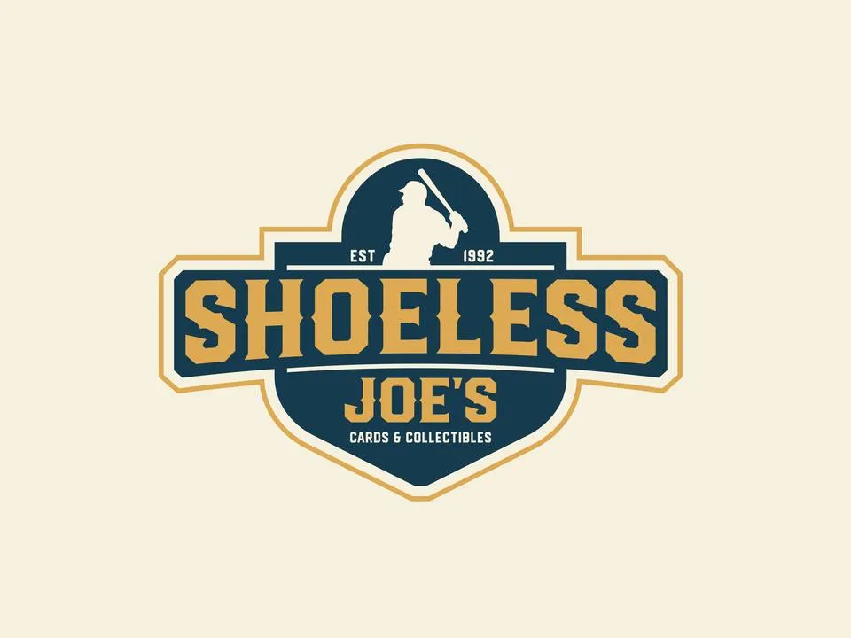 Shoeless Joe's. A vintage card shop rebranded without losing the thing that made people come back.